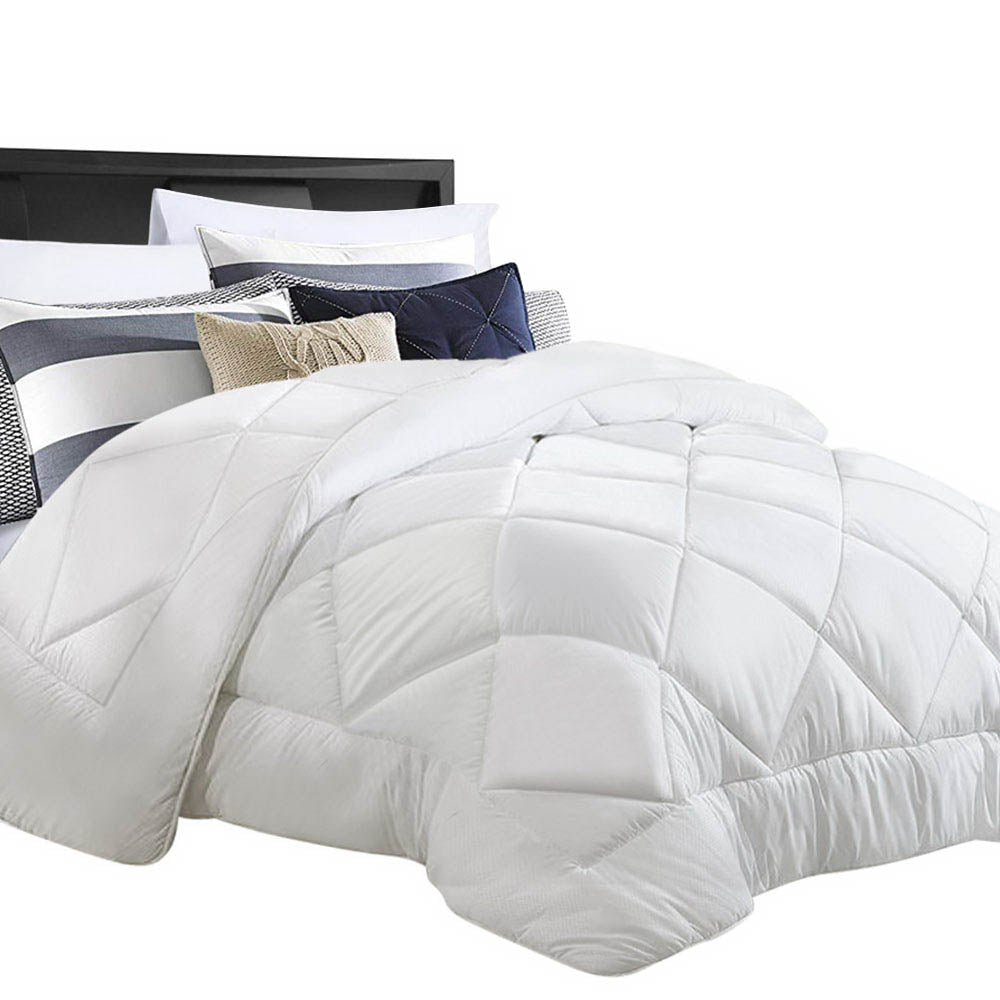 NNEDSZ Bedding Bamboo Microfiber Microfibre Quilt Duvet Cover Doona Winter King-0