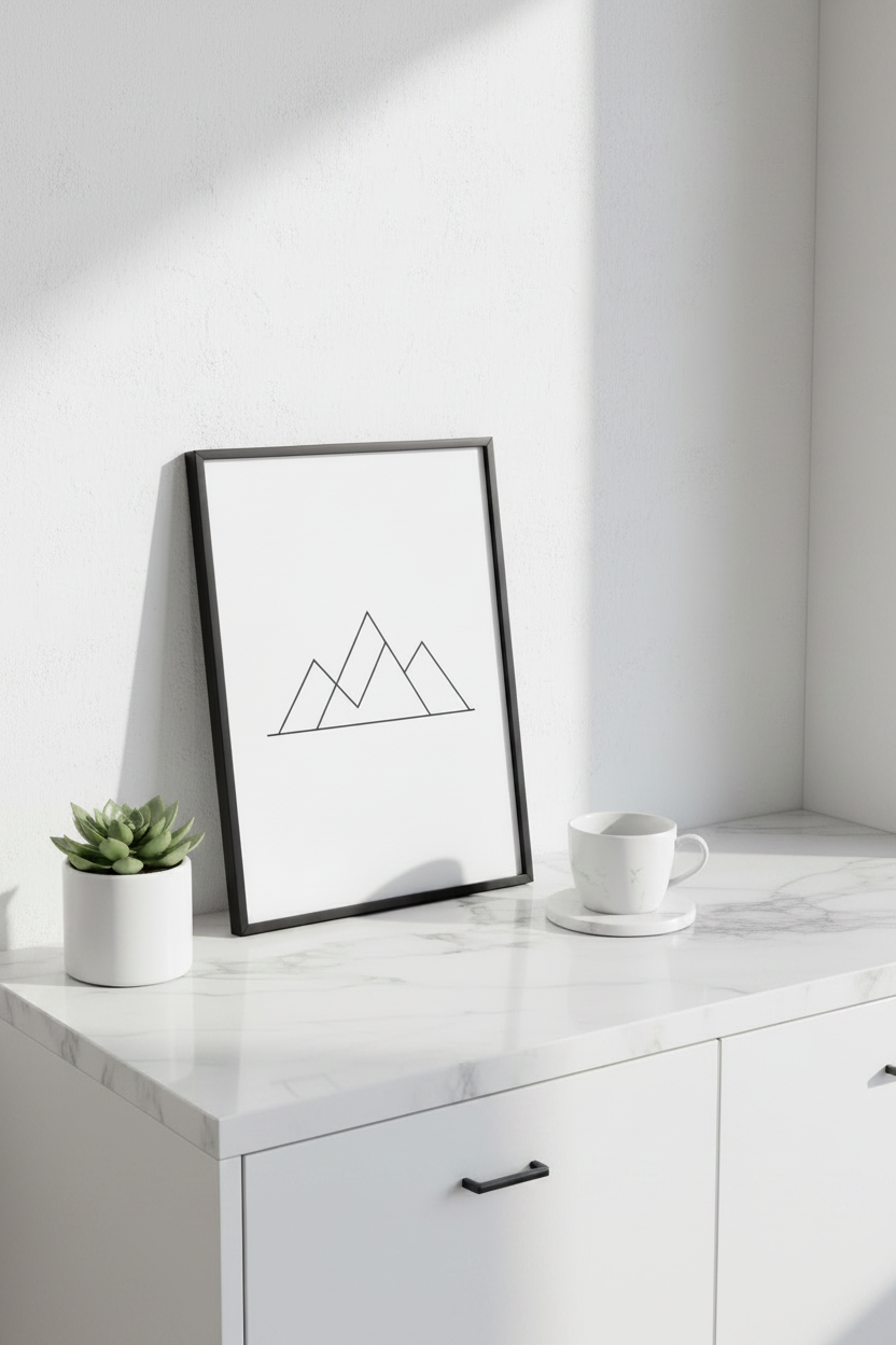Kitchen mockup